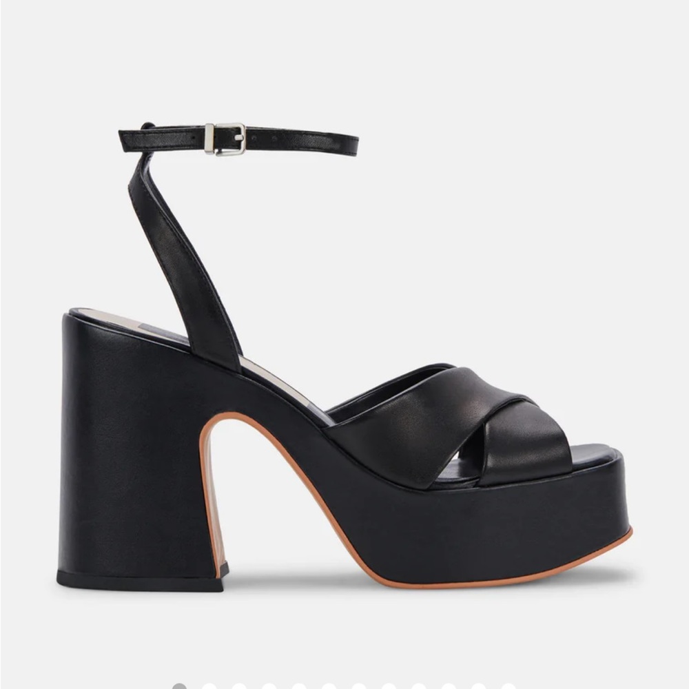 Dolce vita platform heels - barley worn
